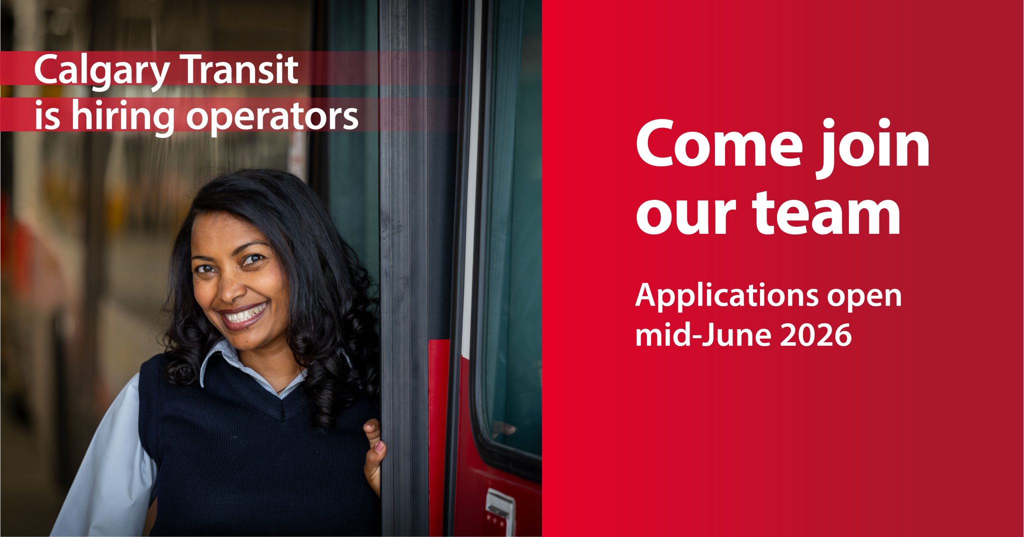 We're hiring operators - come join our team!